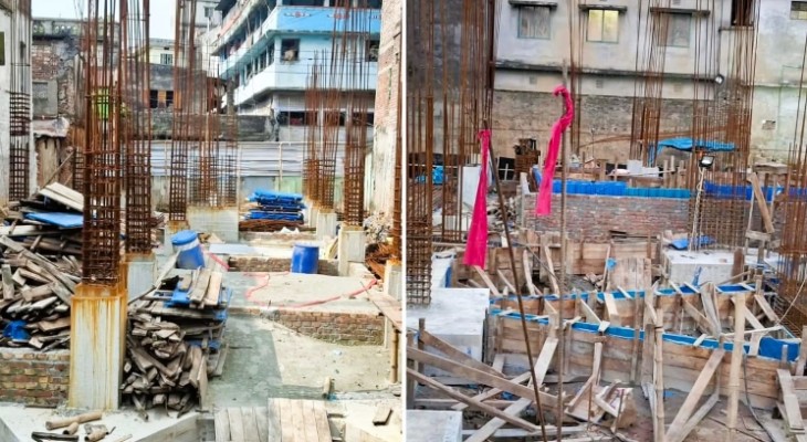 বাণী ও হাবিবুর রহমান হল নির্মাণে ধীরগতি,বাড়ছে অসন্তোষ